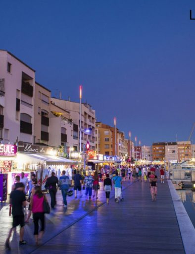 Balade nocturne sur le port